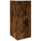 vidaXL Beistelltisch mit Ablage Räuchereiche 25,5x27x60 cm