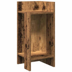 vidaXL Beistelltische 2 Stk. mit Ablage Altholz-Optik 25,5x27x60 cm