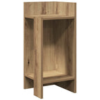 vidaXL Beistelltisch mit Ablage Artisan-Eiche 25,5x27x60 cm