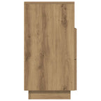 vidaXL Nachttisch mit 2 Schubladen Artisan-Eiche 36x36x68 cm