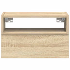 vidaXL Wand-Nachttisch Sonoma-Eiche 45x26x28,5 cm