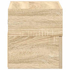 vidaXL Wand-Nachttisch Sonoma-Eiche 45x26x28,5 cm