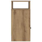 vidaXL Nachttisch mit Schublade Artisan-Eiche 25x31x66 cm
