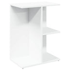vidaXL Nachttisch Weiß 46,5x29x61 cm Holzwerkstoff