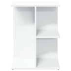 vidaXL Nachttisch Weiß 46,5x29x61 cm Holzwerkstoff