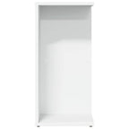 vidaXL Nachttisch Weiß 46,5x29x61 cm Holzwerkstoff