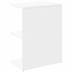 vidaXL Nachttisch Weiß 46,5x29x61 cm Holzwerkstoff
