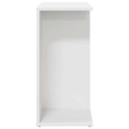 vidaXL Nachttische 2 Stk. Weiß 46,5x29x61 cm Holzwerkstoff