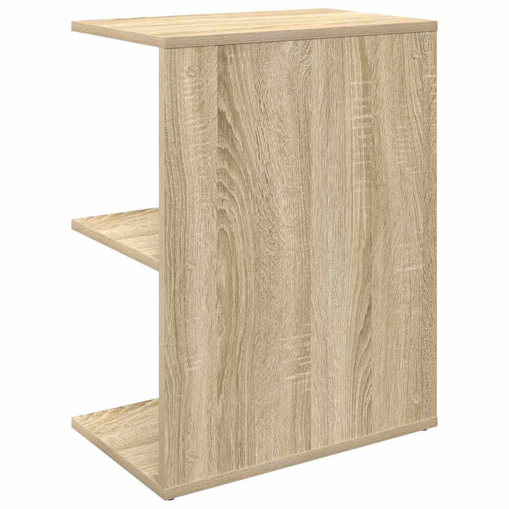 vidaXL Nachttisch Sonoma-Eiche 46,5x29x61 cm Holzwerkstoff