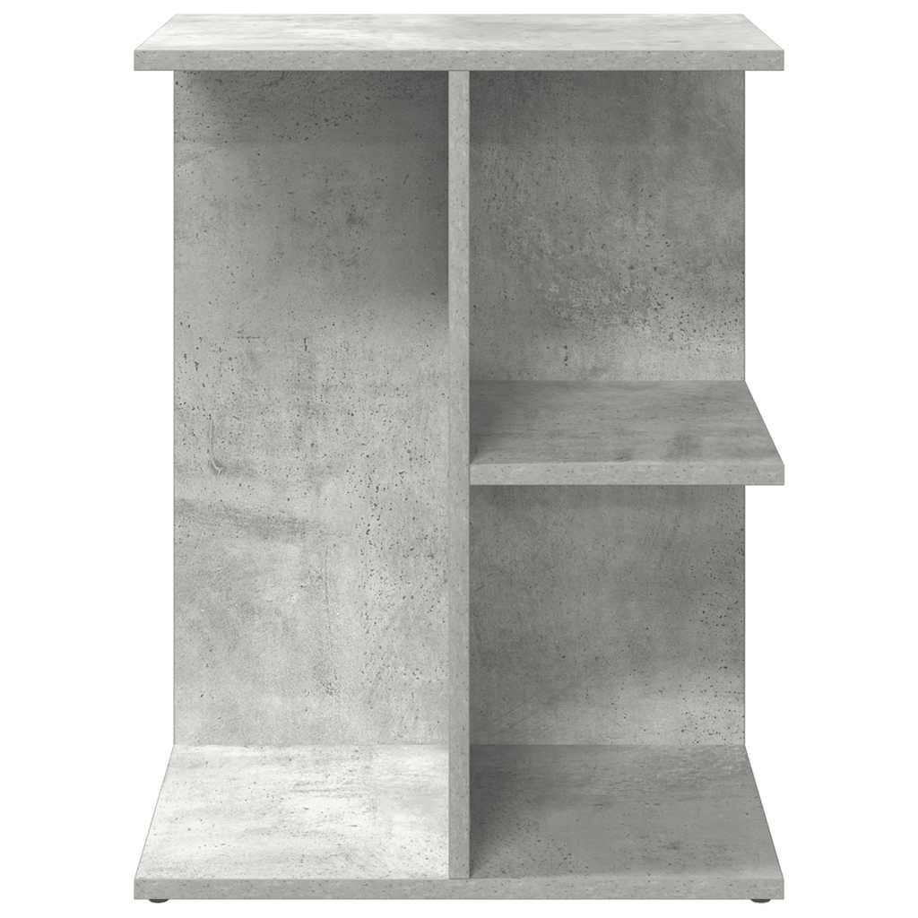 vidaXL Nachttisch Betongrau 46,5x29x61 cm Holzwerkstoff