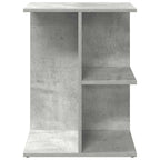 vidaXL Nachttische 2 Stk. Betongrau 46,5x29x61 cm Holzwerkstoff