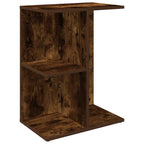 vidaXL Nachttisch Räuchereiche 46,5x29x61 cm Holzwerkstoff