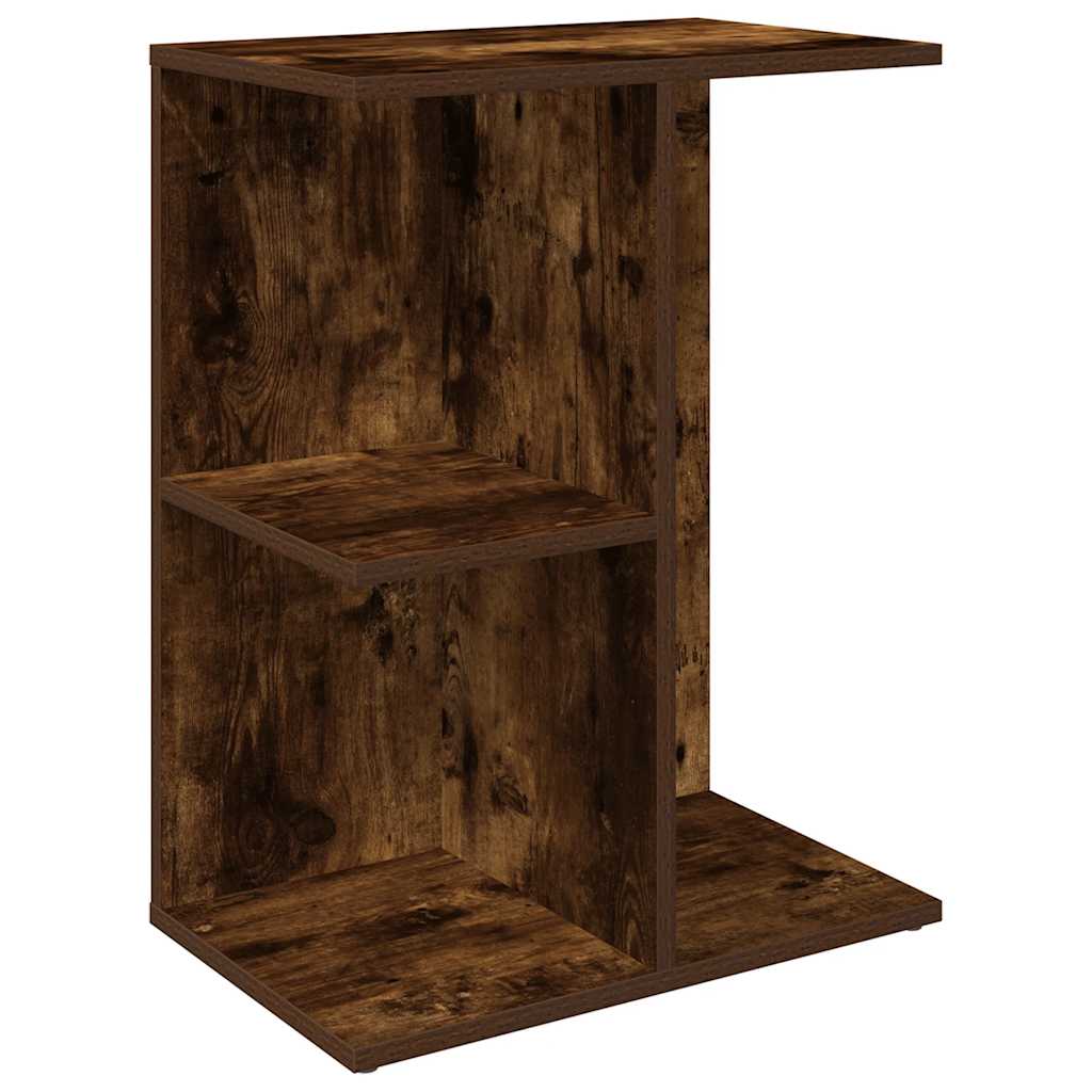 vidaXL Nachttische 2 Stk. Räuchereiche 46,5x29x61 cm Holzwerkstoff