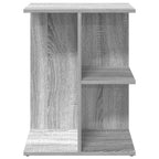 vidaXL Nachttisch Grau Sonoma 46,5x29x61 cm Holzwerkstoff