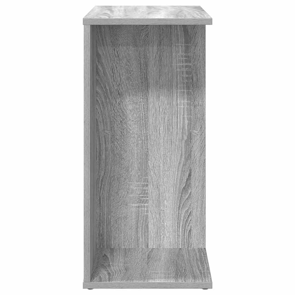 vidaXL Nachttische 2 Stk. Grau Sonoma 46,5x29x61 cm Holzwerkstoff