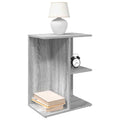 vidaXL Nachttische 2 Stk. Grau Sonoma 46,5x29x61 cm Holzwerkstoff