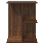 vidaXL Nachttische 2 Stk. Braun Eichen-Optik 46,5x29x61 Holzwerkstoff
