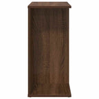 vidaXL Nachttische 2 Stk. Braun Eichen-Optik 46,5x29x61 Holzwerkstoff