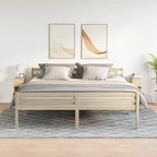 vidaXL Nachttische mit Schublade 2 Stk. Sonoma-Eiche 20x36x60 cm