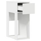 vidaXL Computerschrank mit Schublade Weiß 30x44x74 cm
