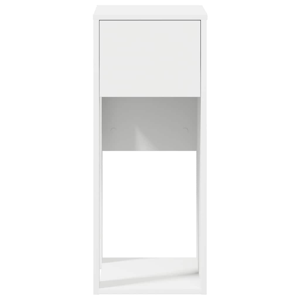 vidaXL Computerschrank mit Schublade Weiß 30x44x74 cm