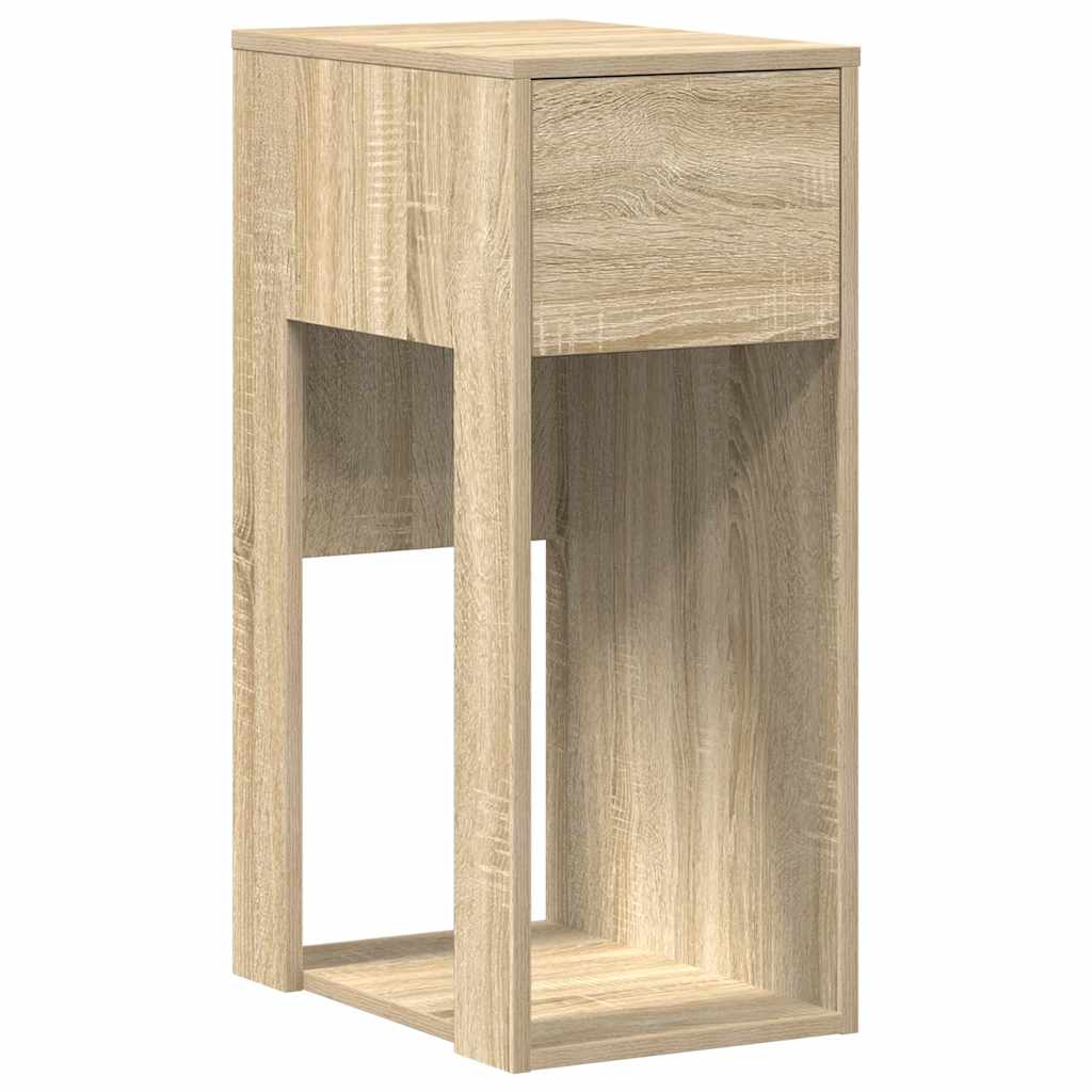 vidaXL Computerschrank mit Schublade Sonoma-Eiche 30x44x74 cm