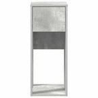 vidaXL Computerschrank mit Schublade Betongrau 30x44x74 cm