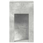vidaXL Computerschrank mit Schublade Betongrau 30x44x74 cm