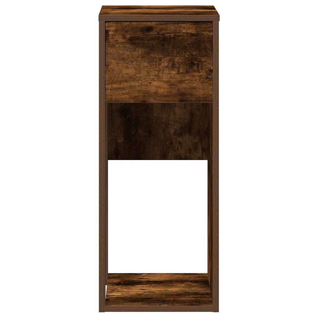 vidaXL Computerschrank mit Schublade Räuchereiche 30x44x74 cm