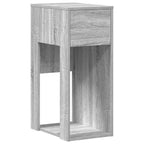 vidaXL Computerschrank mit Schublade Grau Sonoma 30x44x74 cm