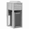 vidaXL Computerschrank mit Schublade Grau Sonoma 30x44x74 cm