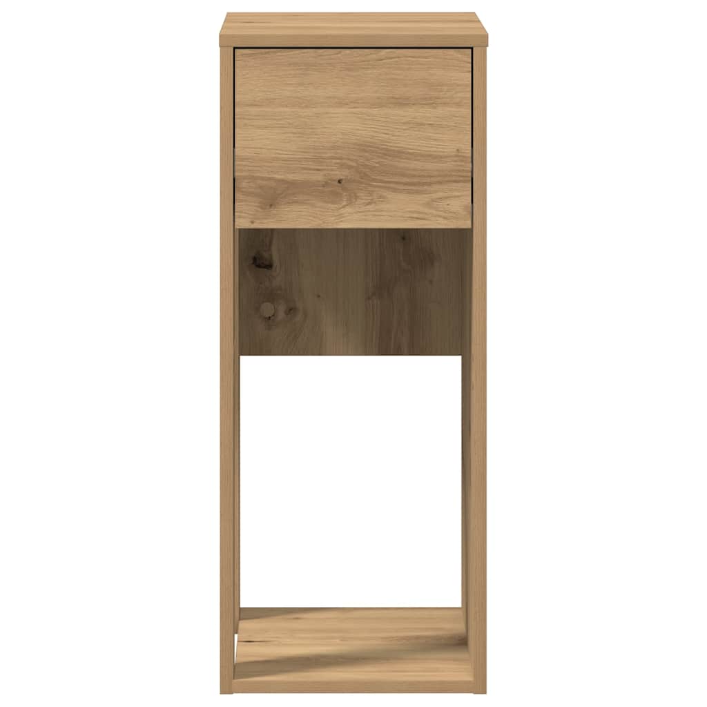 vidaXL Computerschrank mit Schublade Artisan-Eiche 30x44x74 cm