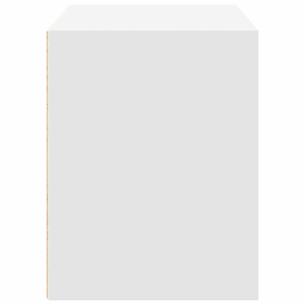 vidaXL Schrank mit 2 Schubladen Weiß 60x31x40 cm Holzwerkstoff