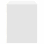 vidaXL Schrank mit 2 Schubladen Weiß 60x31x40 cm Holzwerkstoff