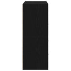 vidaXL Schränke mit 2 Schubladen 2Stk. Schwarz Eichen-Optik 60x31x40cm