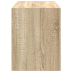 vidaXL Schrank mit 2 Schubladen Sonoma-Eiche 60x31x40cm Holzwerkstoff