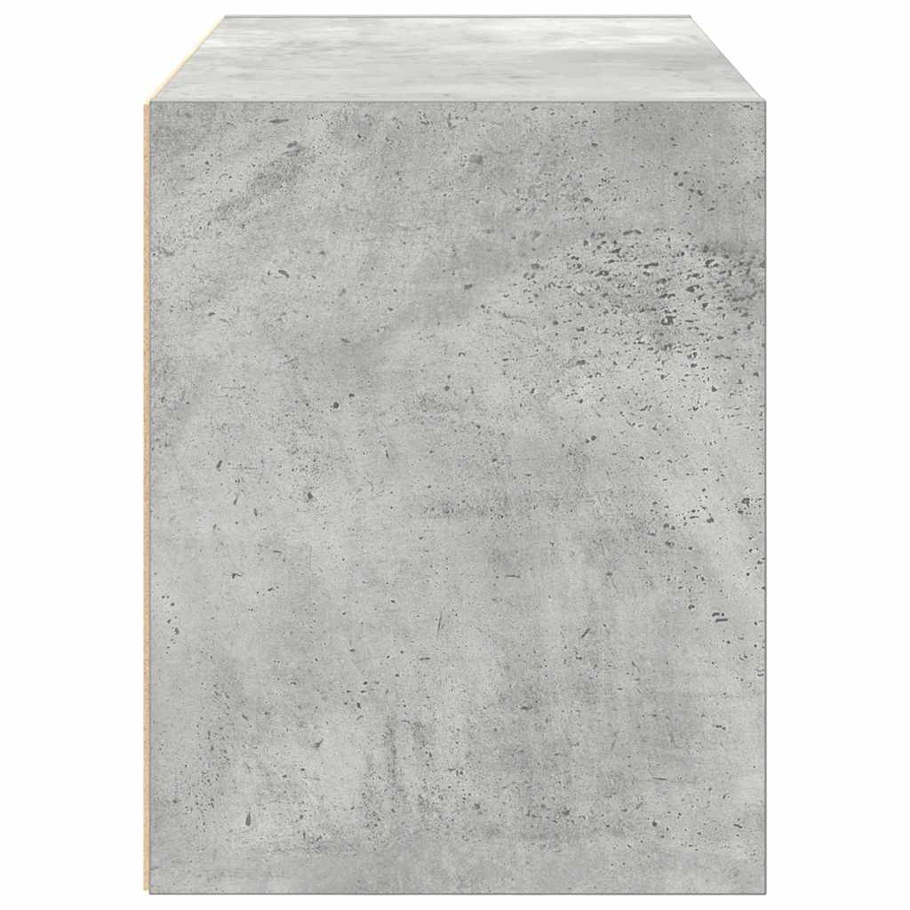 vidaXL Schrank mit 2 Schubladen Betongrau 60x31x40 cm Holzwerkstoff