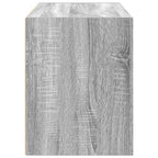vidaXL Schrank mit 2 Schubladen Grau Sonoma 60x31x40 cm Holzwerkstoff