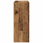 vidaXL Schränke mit 2 Schubladen 2Stk. Altholz-Optik 60x31x40cm