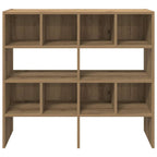 vidaXL Schuhregale 2 Stk. Stapelbar Artisan-Eiche 89,5x30x40 cm