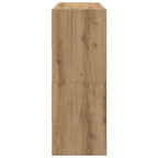 vidaXL Schuhregale 2 Stk. Stapelbar Artisan-Eiche 89,5x30x40 cm