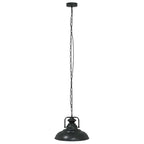 vidaXL Pendelleuchte E27 Schwarz Ø 31 cm Eisen