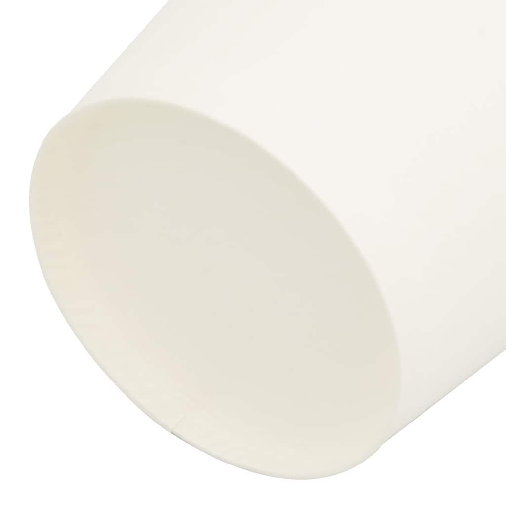 vidaXL Pappbecher 1000 Stk. 4oz 100ml Weiß