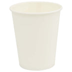 vidaXL Pappbecher 1000 Stk. 8oz 200ml Weiß
