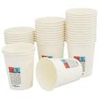 vidaXL Pappbecher 1000 Stk. 8oz 200ml Weiß