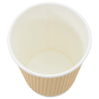 vidaXL Pappbecher 500 Stk. 8oz 200ml Braun
