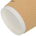 vidaXL Pappbecher 500 Stk. 8oz 200ml Braun