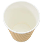 vidaXL Pappbecher 500 Stk. 12oz 300ml Braun