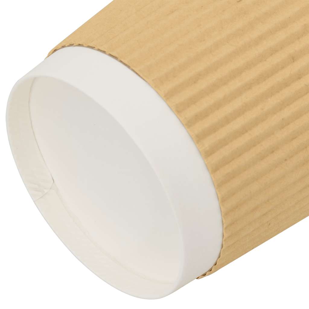 vidaXL Pappbecher 500 Stk. 16oz 400ml Braun