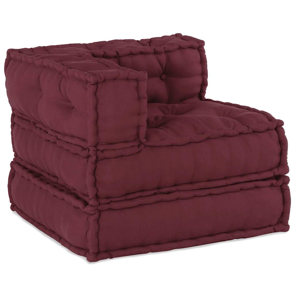 vidaXL Modulares Sofaelement Kastanienbraun 70x70x54 cm Stoff